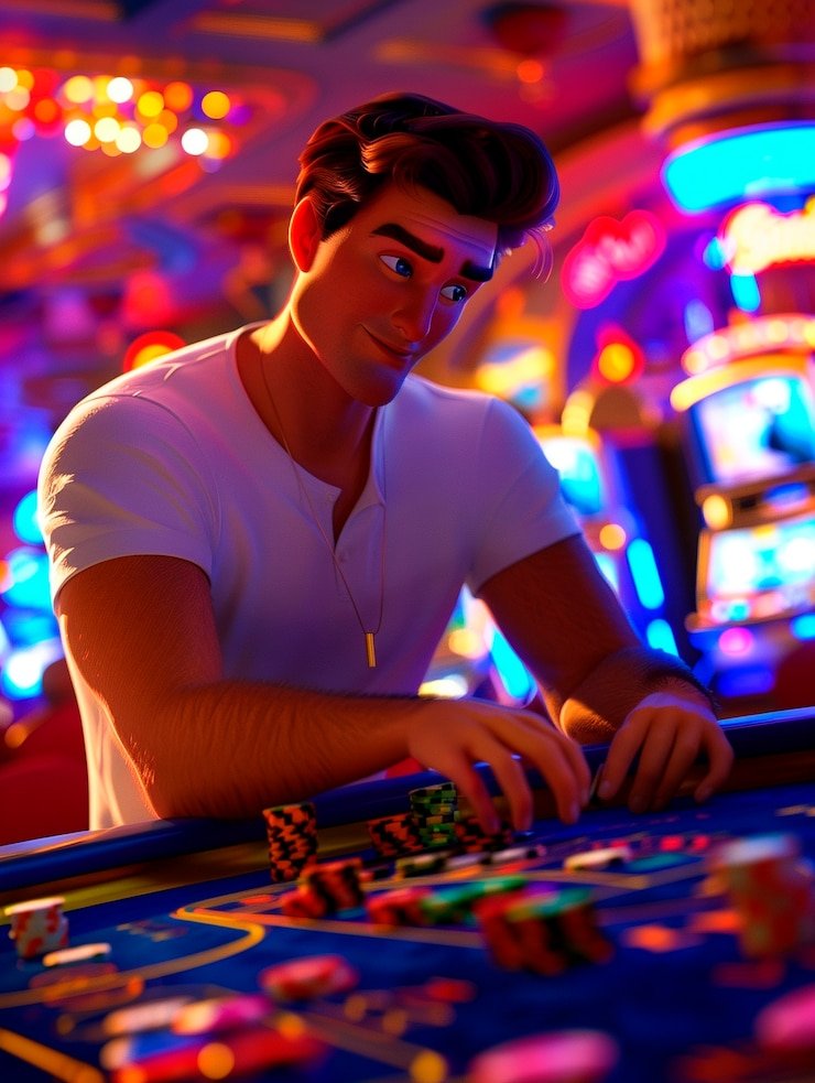Papan taruhan European Roulette menampilkan semua jenis taruhan yang tersedia